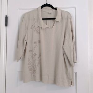 Poetry peasant top